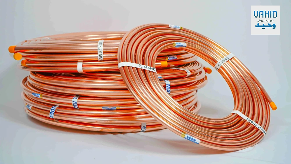 خرید لوله مسی برای سیستم سرماشی و برودتی داروخانه