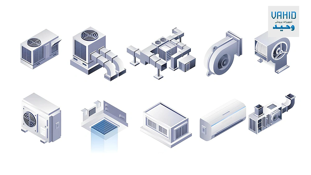 خرید تجهیزات چیلر صنعتی