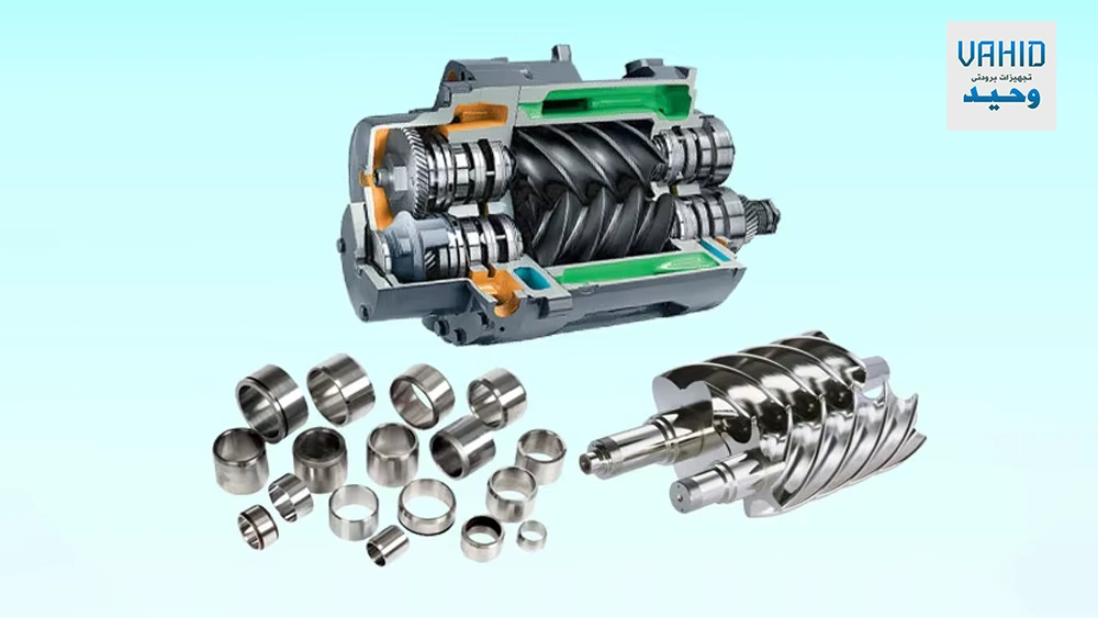 کاربرد کمپرسور اسکرو در سیستم‌های سرمایشی