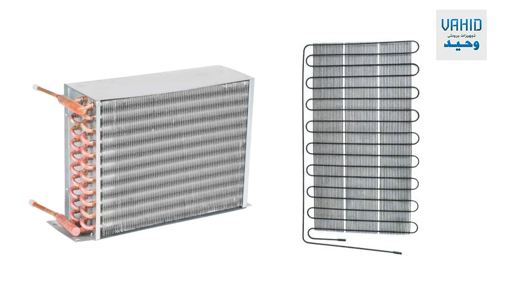 کندانسور یخچال خانگی و کندانسور یخچال ویترنی