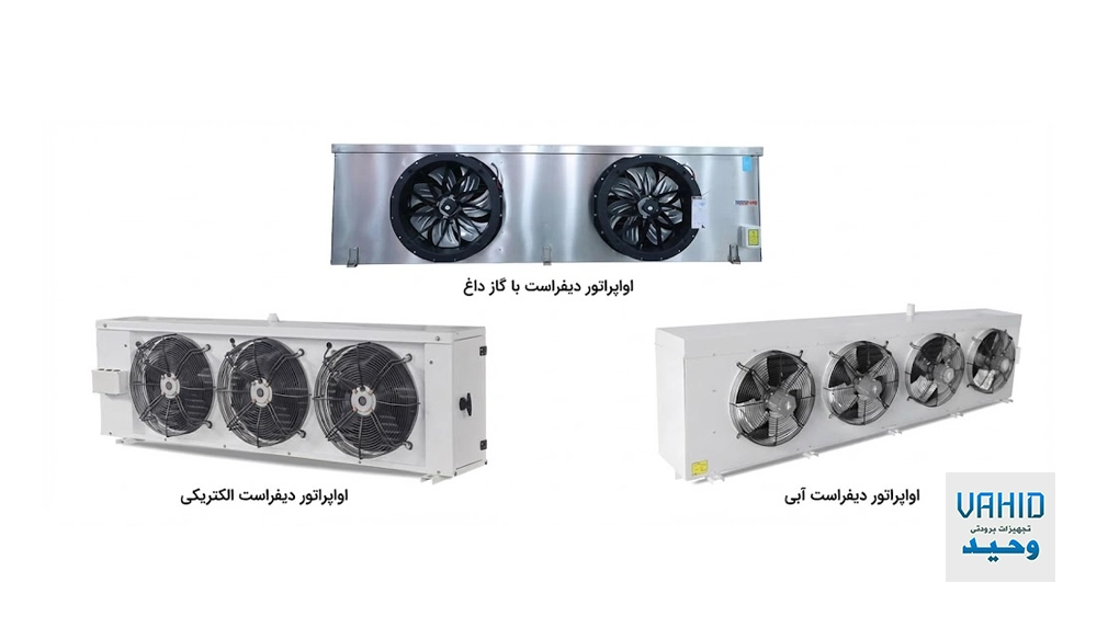 انواع اواپراتور سردخانه
